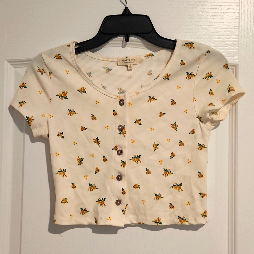 Juniors crop top